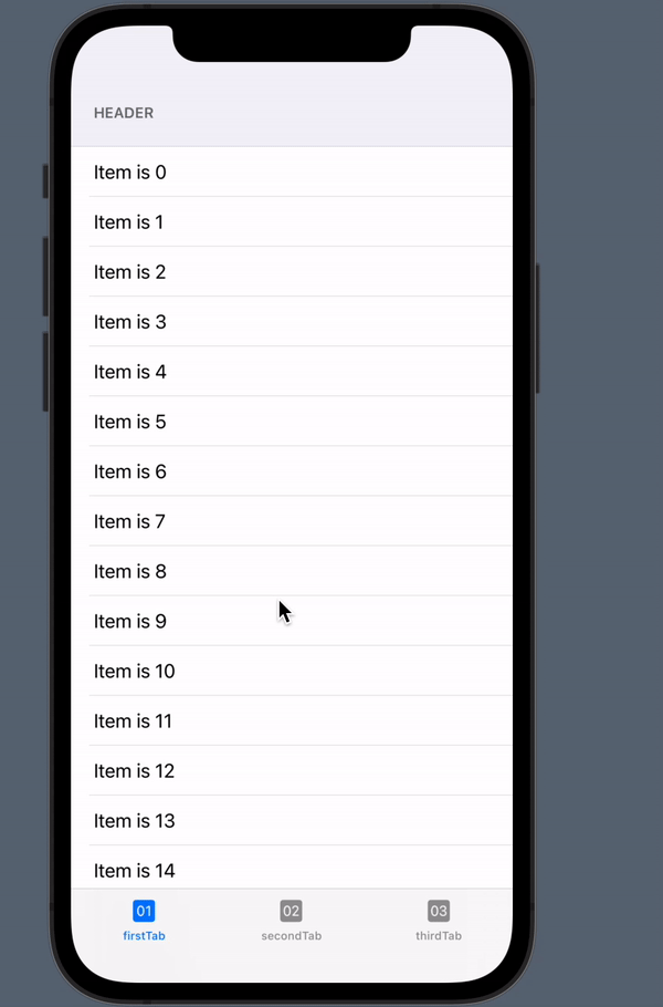 Move To Top of Tab on selecting same tab from Tab Bar in SwiftUI