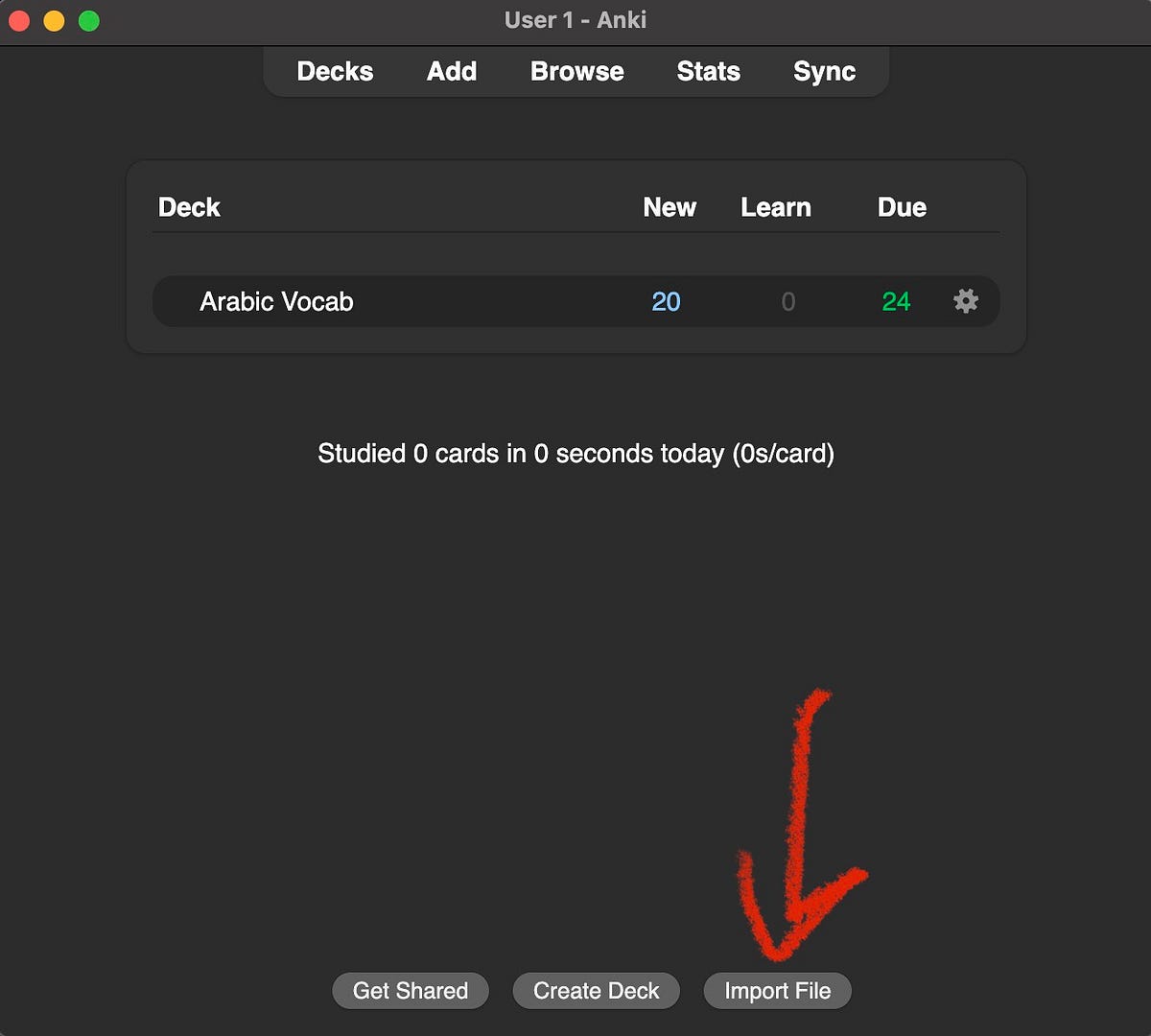 Importing Vocab Tables into Anki. A Guide for Mutūn Arabic Students