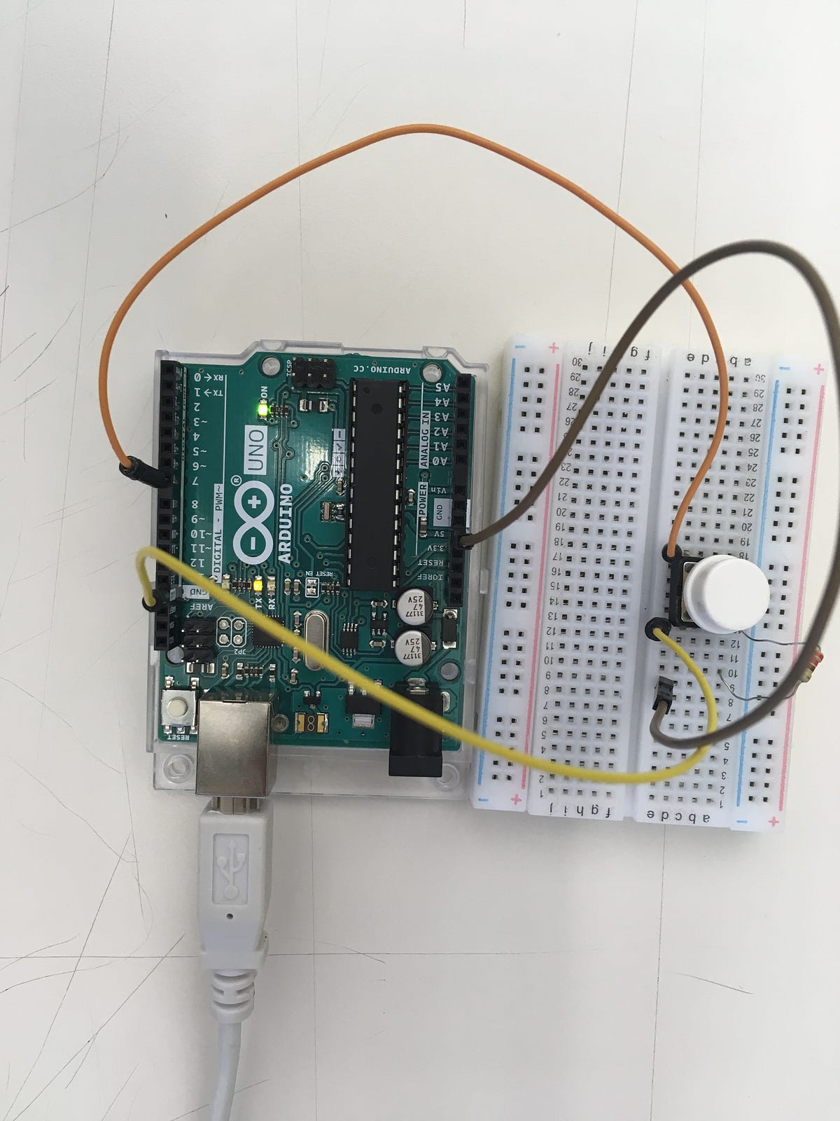 Arduino and Processing together. The task was to design a concept in ...