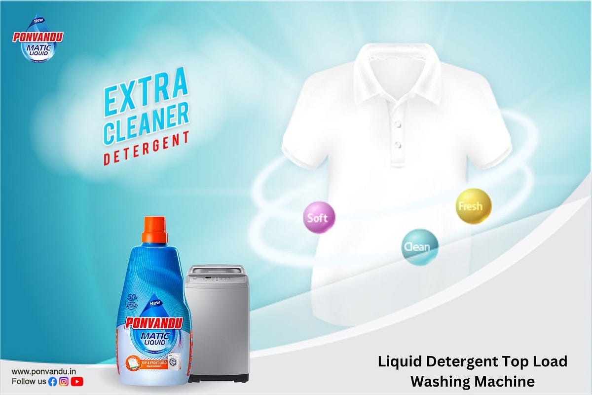 Liquid Detergent Top Load Washing Machine by Ponvandusiteseo Dec