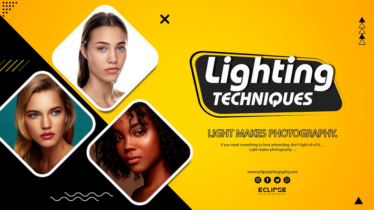What are the 4 types of lighting. four lighting tech by Manikandan
