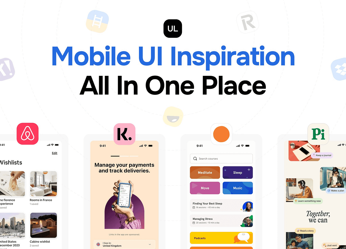 The Best Mobbin Alternative for Design Inspiration Uiland Design. by