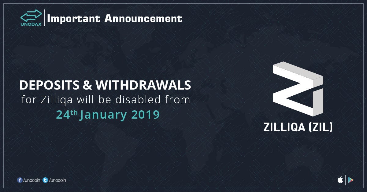Important Announcement. Dear users, | by Unocoin | Unocoin’s Blog | Medium