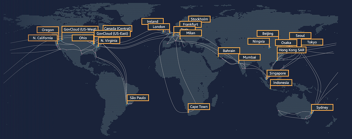 Exploring AWS Global Infrastructure: Regions, Availability Zones, And ...