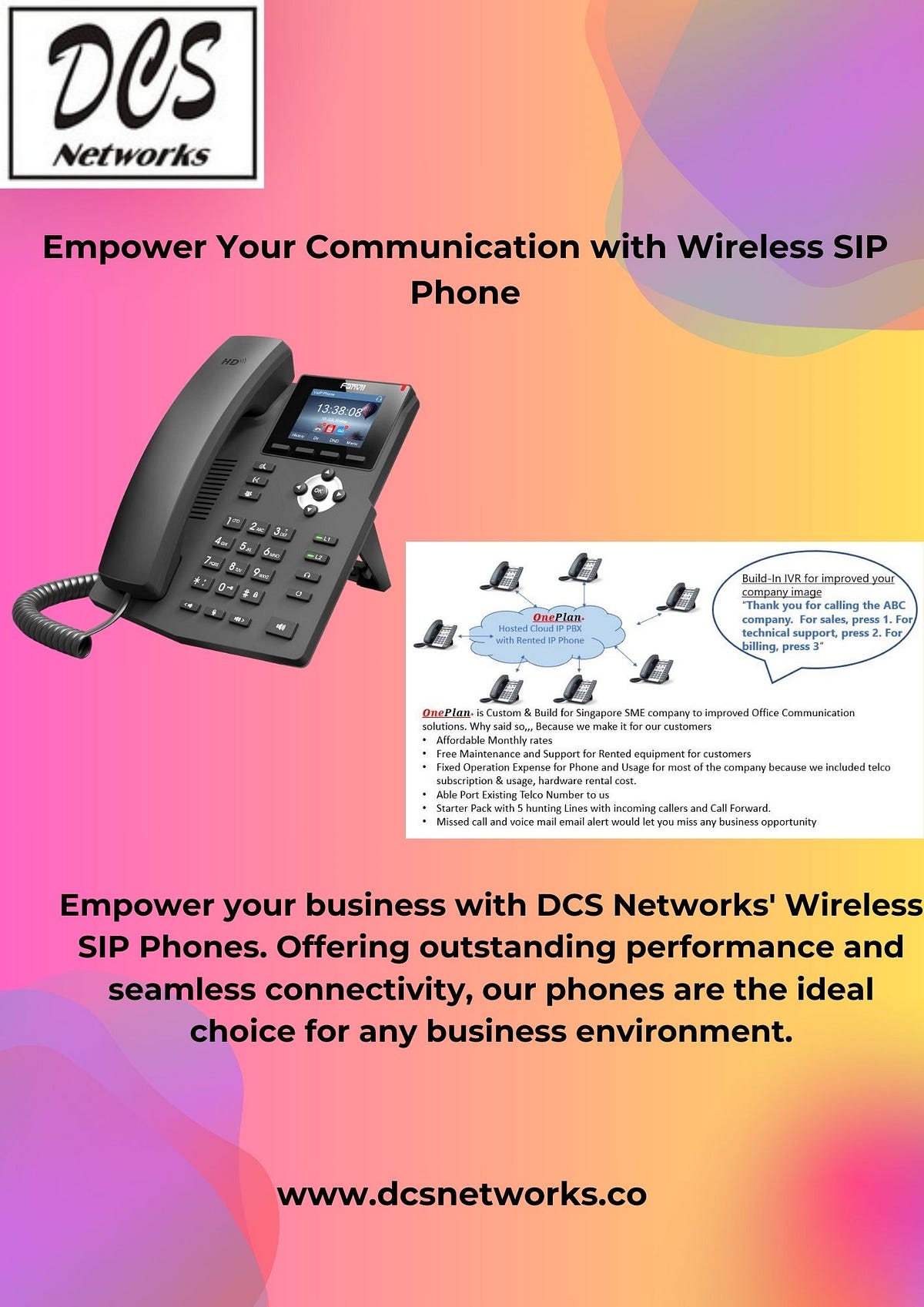 Innovate Your Communication with Wireless SIP Phone Dc Network Medium