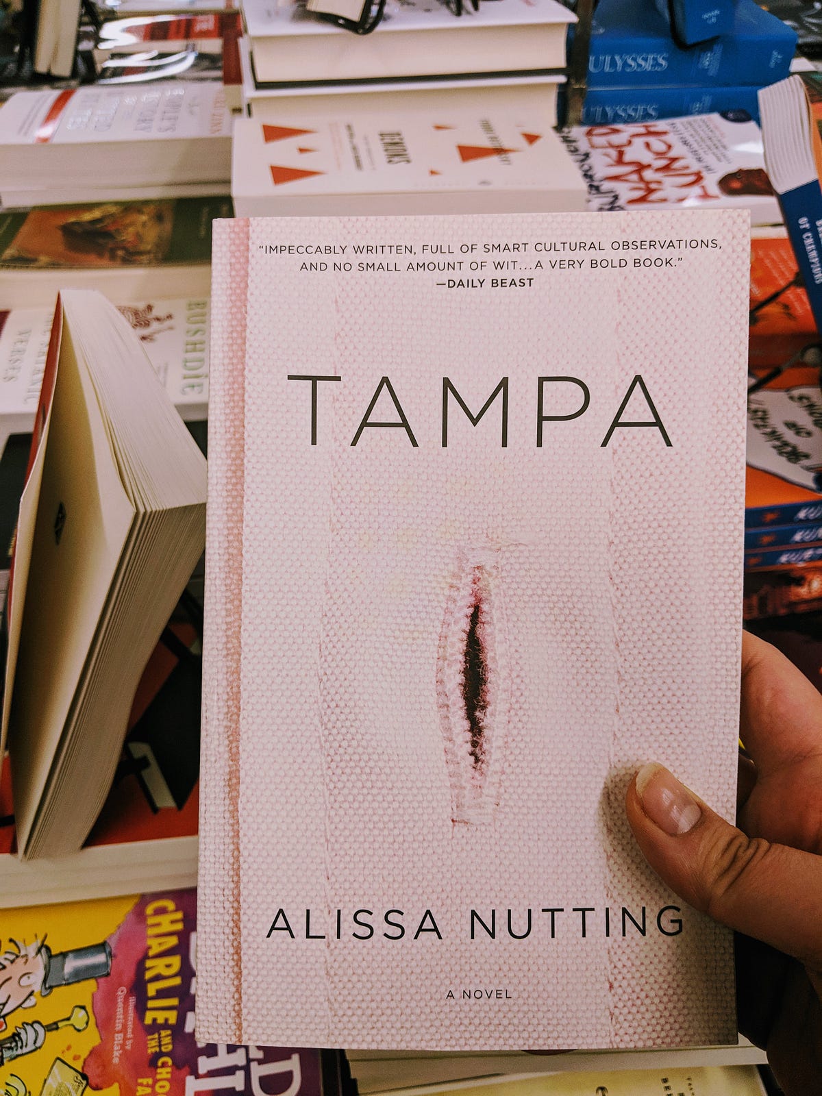 Book Review Tampa. Author Alissa Nutting by Abygai Pena Medium