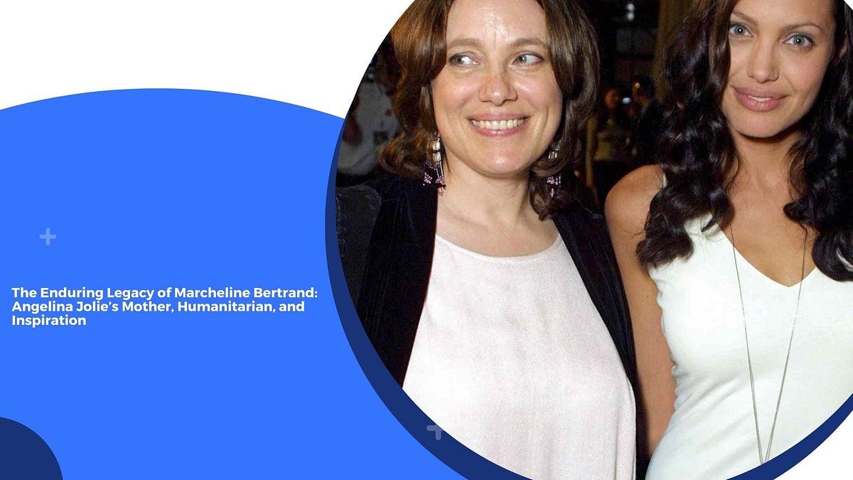 The Enduring Legacy of Marcheline Bertrand Angelina Jolie’s Mother