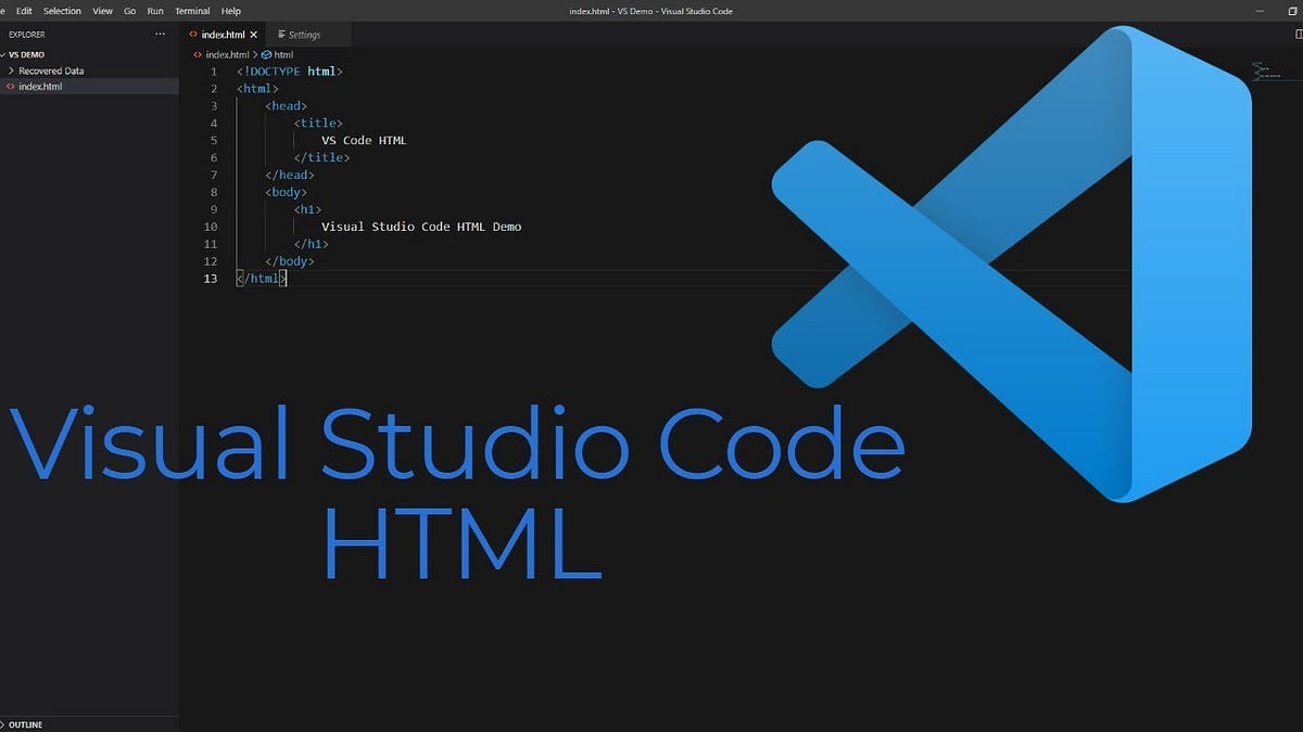 Executing HTML Code in Visual Studio Code | by Ahsan Ilyas Abbasi | Medium