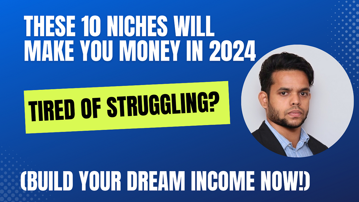 Top 10 Lucrative Niches to Conquer in Affiliate Marketing (2024 Edition