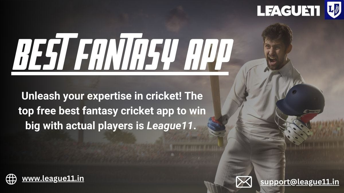 Download the Fantasy Cricket App League11 Medium Download the Fantasy Cricket App League11 Medium
