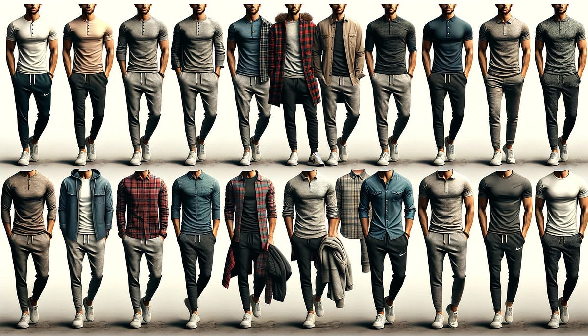 What Shirts Do You Wear with Joggers? by Blakonik Medium
