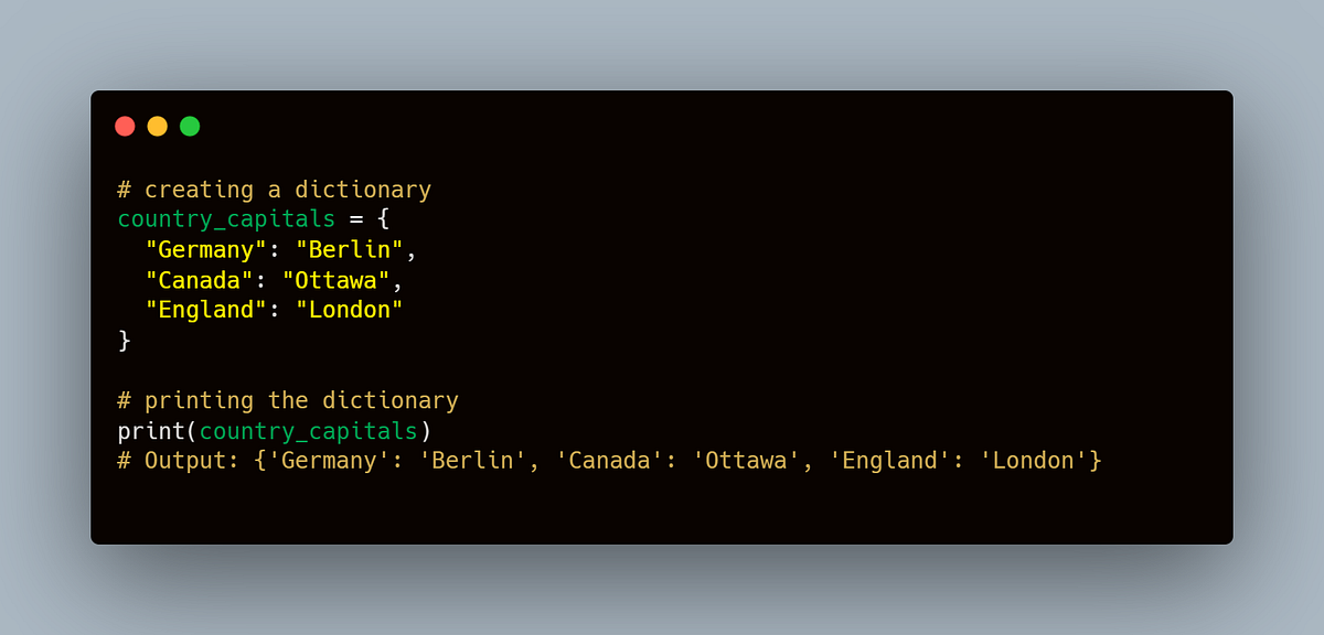 Python Dictionary Methods. In Python, a dictionary is like a… | by ...