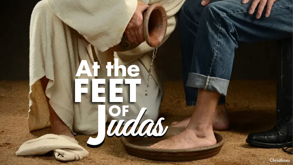 At the Feet of Judas. While we dwell on the groundbreaking… by Christlines Medium