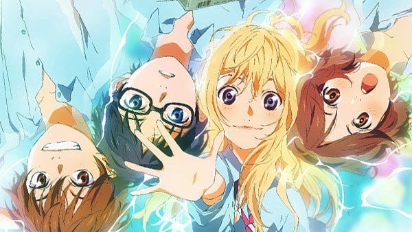 Reflexão de “Kousei Arima” sobre palavras de “Kaori Miyazono