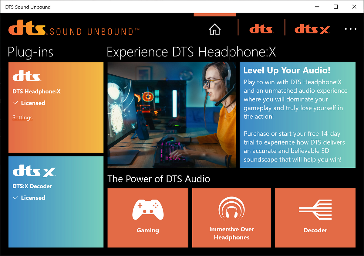 DTS Sound Unbound Review. A more customized spatial audio choice… | by Alex  Rowe | Medium
