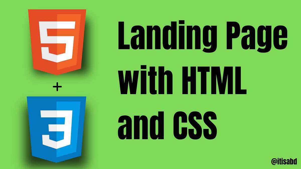 Crafting a Captivating Product Landing Page with HTML and CSS | by ...