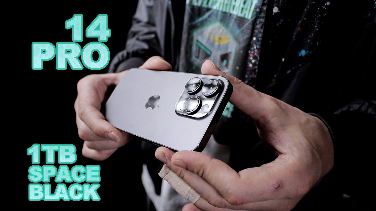 iPhone 14 Pro Space Black Unboxing and First Impressions | by POTB Tech ...