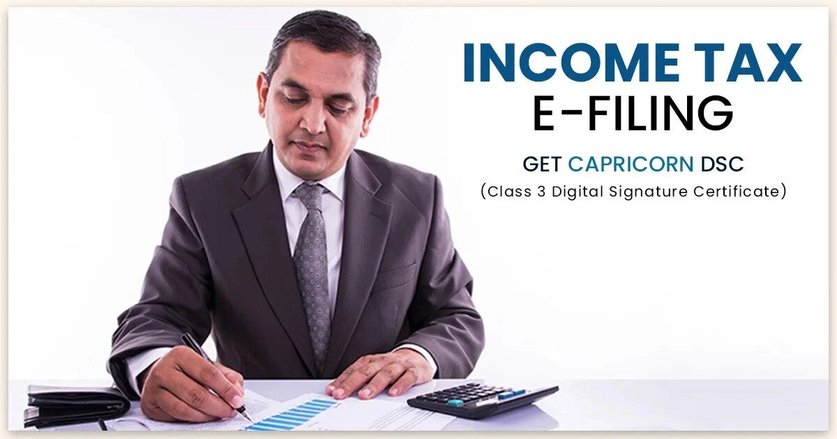 Use Of Digital Signature for Tax eFiling by Rohit Kuamr Medium