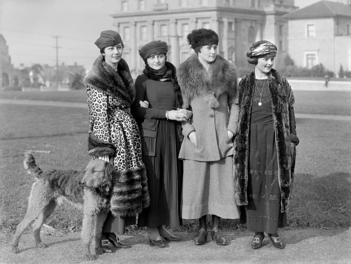 Image of: San Francisco Fashion From the 1920s