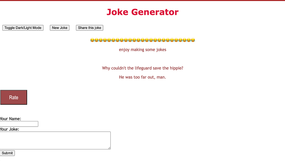 Building a Joke Generator app — A fun journey into Programming. | by ...