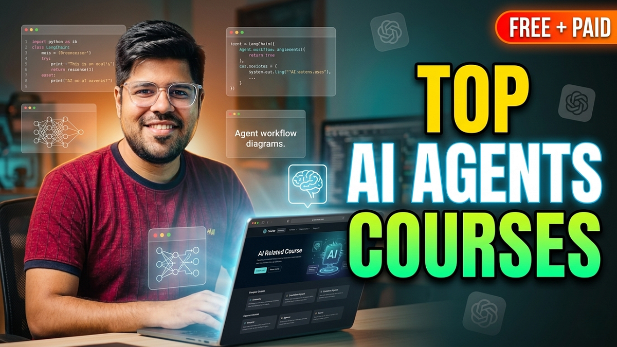 Top AI Agent Courses You Should Take (Free & Paid) — The Fastest Way to ...