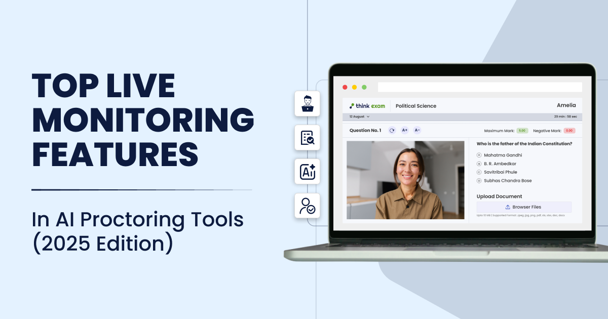 Top Live Monitoring Features in AI Proctoring Tools 2025: Enhancing Real-Time Oversight for Remote…