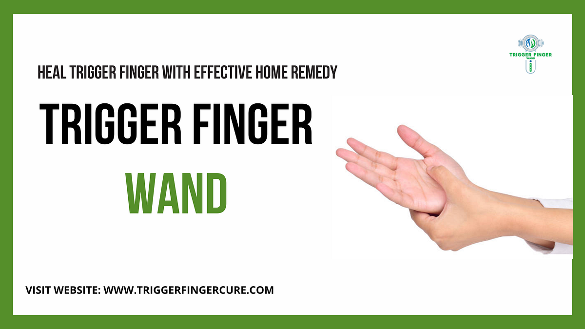 Heal Trigger Finger Effective Home Remedy Trigger Finger Wand by