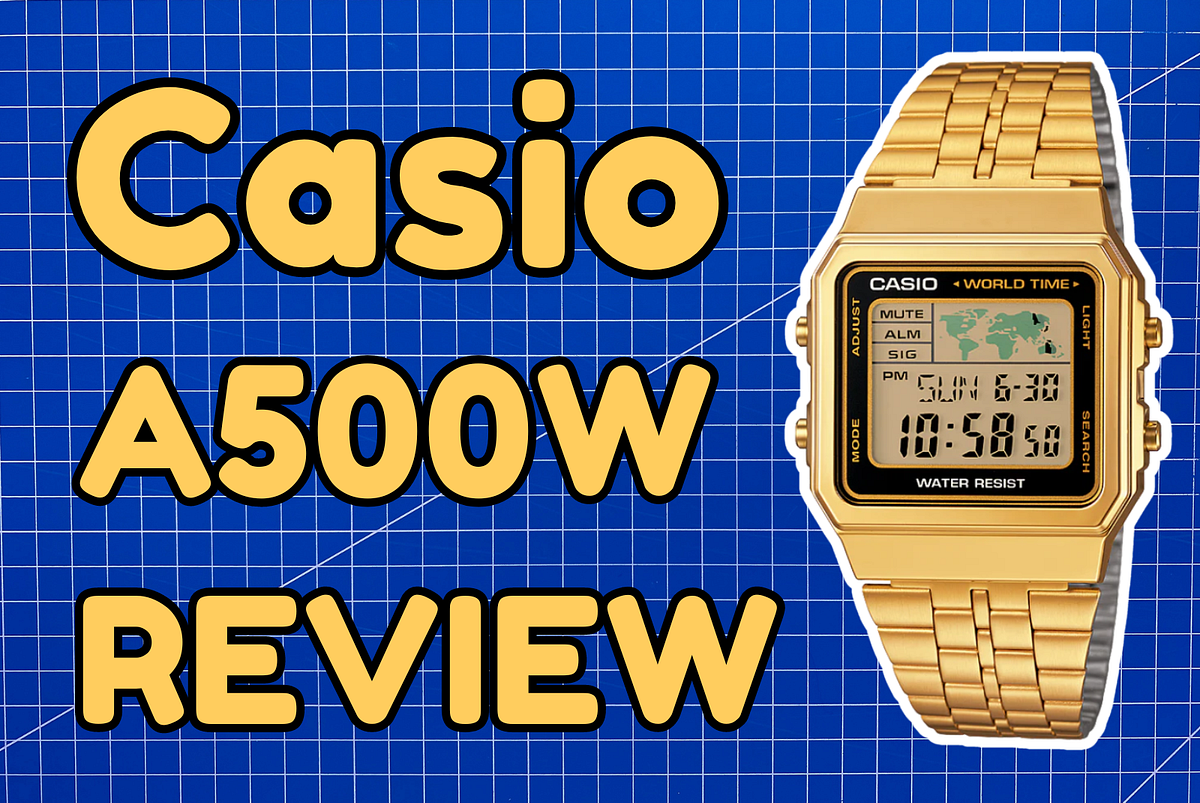 The Casio A500W Gold: A Week on the Wrist — Elegance or Bling? | by ...