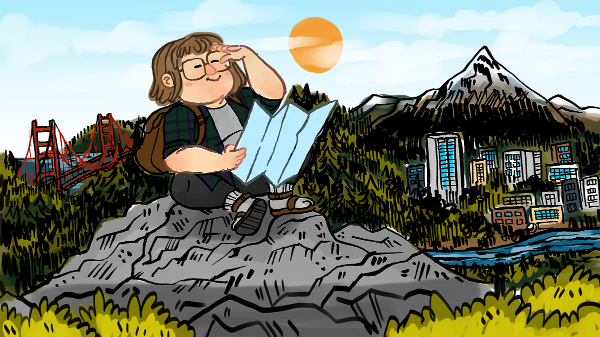 Image of: Leaving San Francisco for Portland