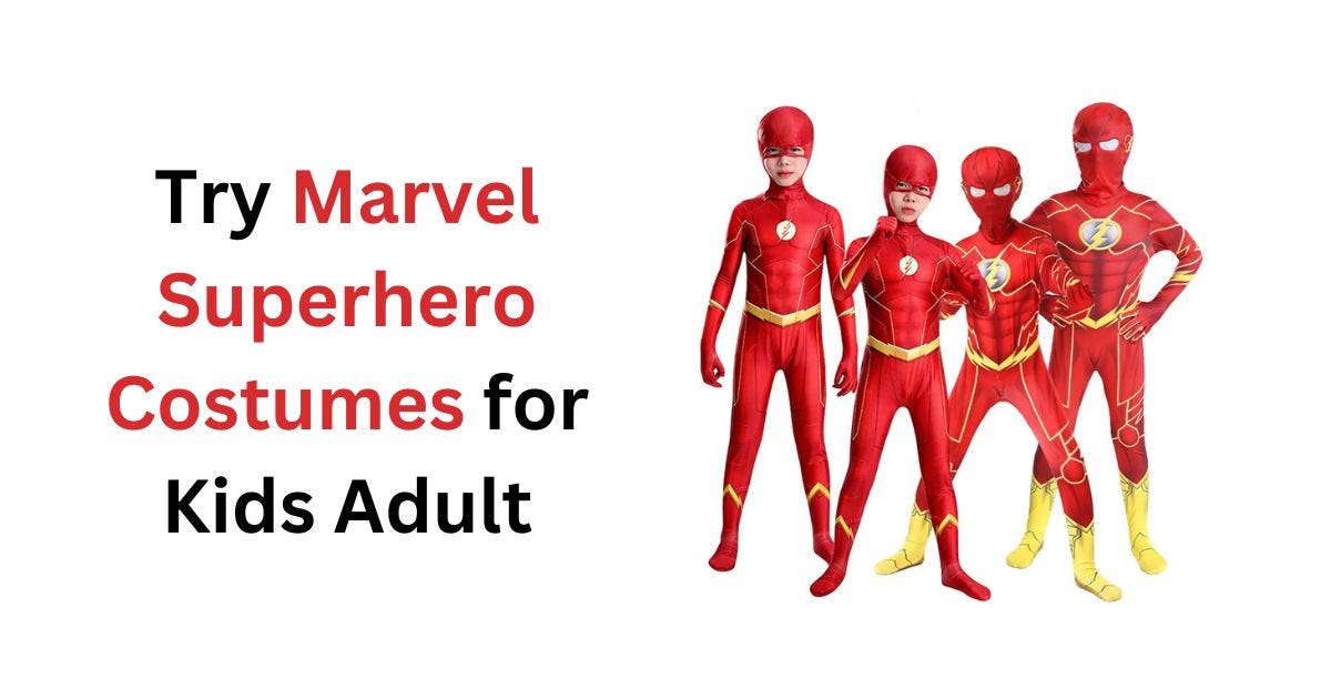 Try Marvel Superhero Costumes for Kids Adult Maaz Bashir Medium