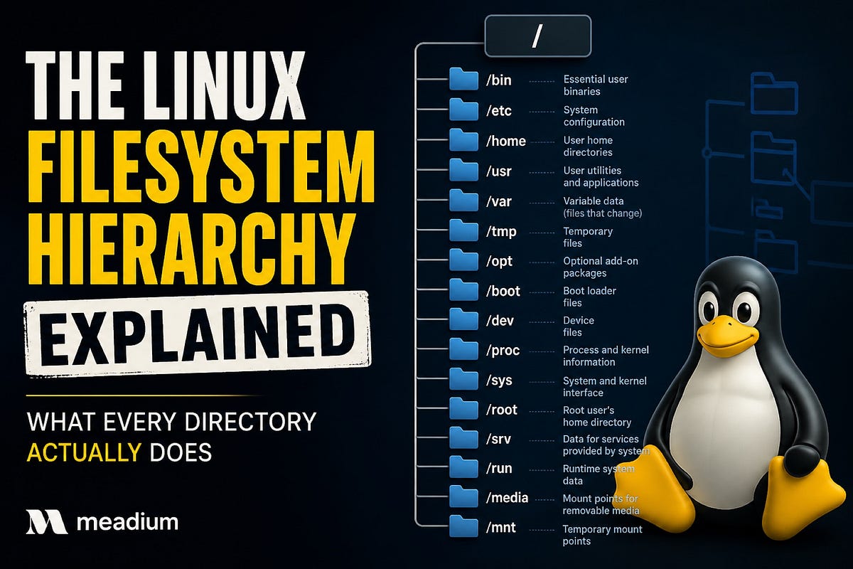 The Linux Filesystem Hierarchy Explained: What Every Directory Actually ...
