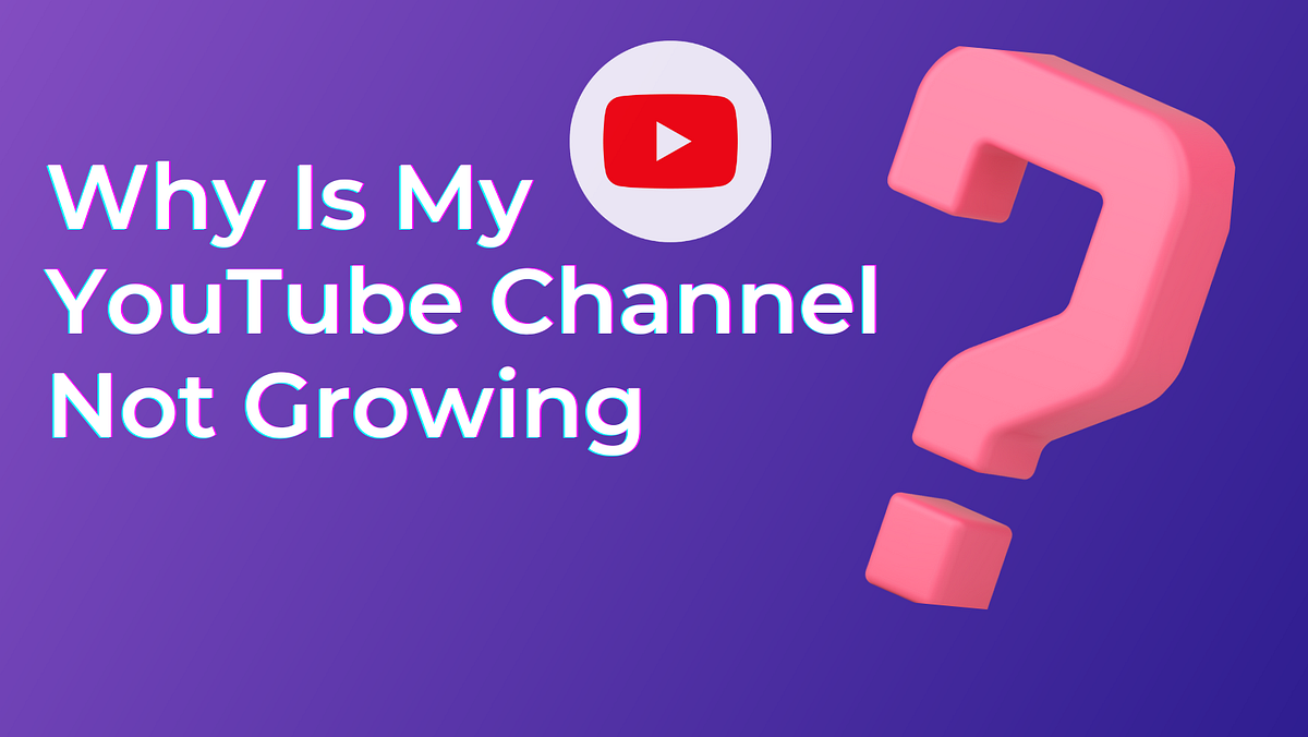 Why Is My YouTube Channel Not Growing? by  Options Educate Nov
