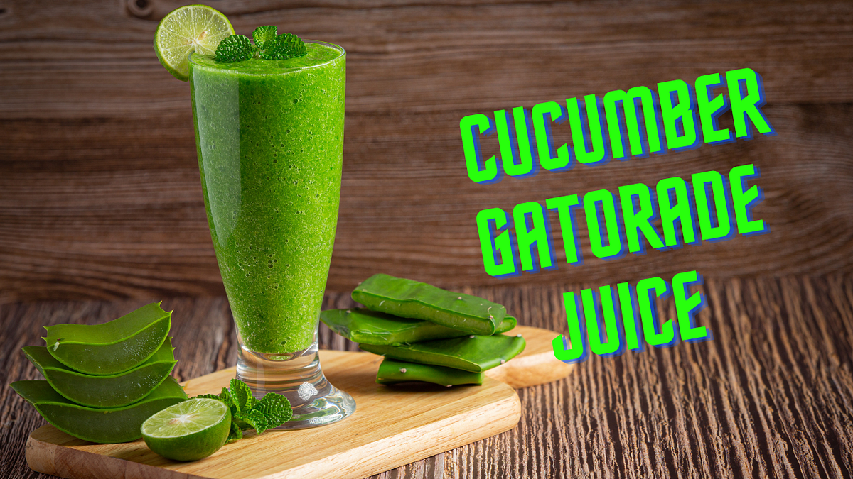 Cucumber Gatorade A Great Twist to Revive Your Body! by RAXMAX