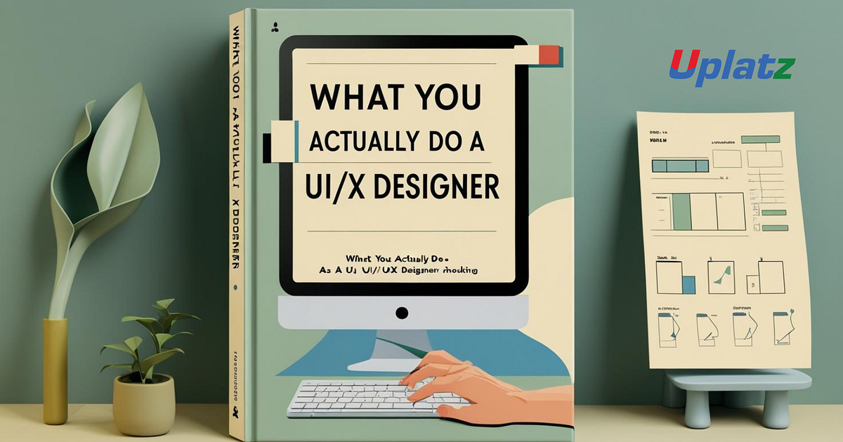 What You Actually Do as a UI/UX Designer | by Uplatz | Aug, 2025 | Medium