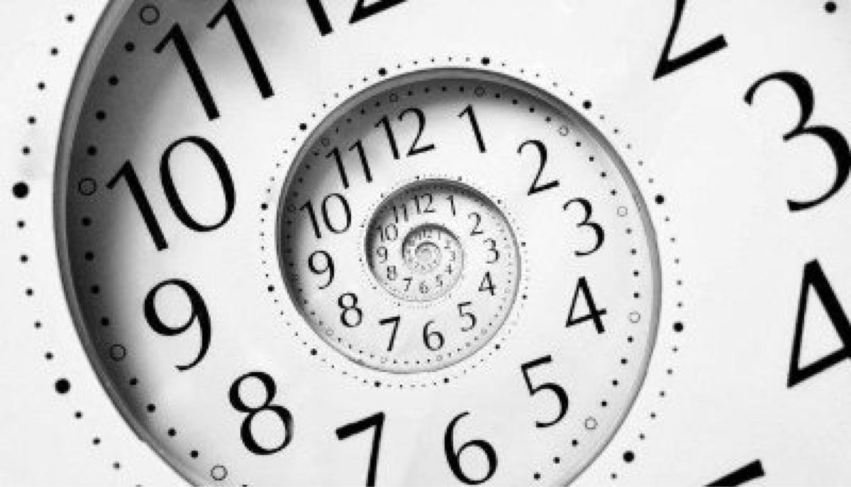 Time…Rolls. The photo above depicts the inexorable… by Michael