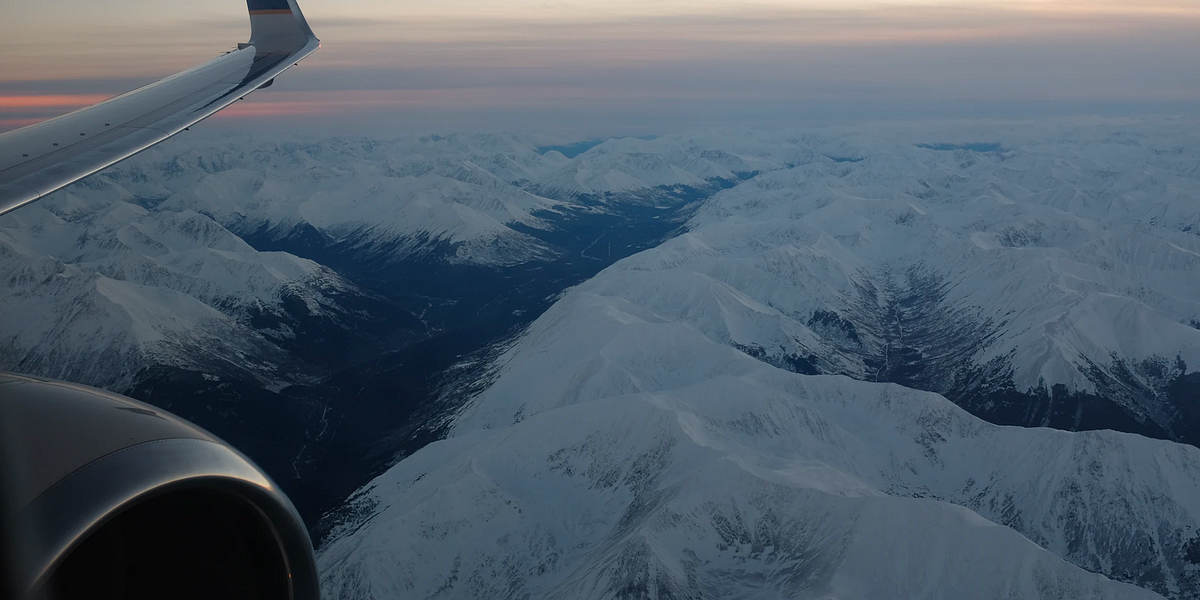 Travel Stories Here’s what flying from Denver to Anchorage is like