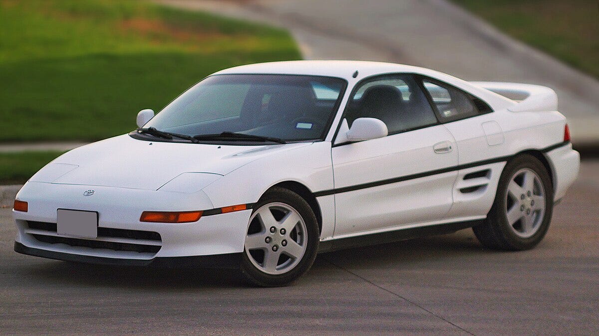 The Toyota MR2 is a mid-engine, rear-wheel-drive sports car produced by ...