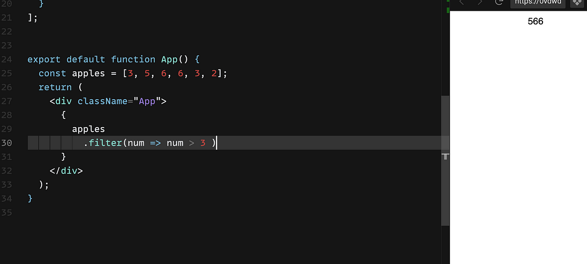 React and .filter. How to use the filter method is an… | by Reid ...