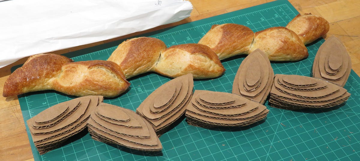 Special Packaging Epi Bread. At the beginning of the project, there