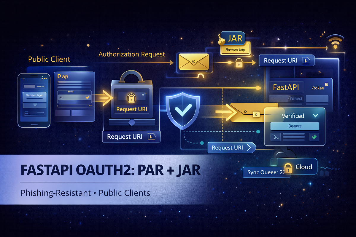 FastAPI + OAuth2 PAR & JAR: Phishing-Resistant Authorization for Public ...