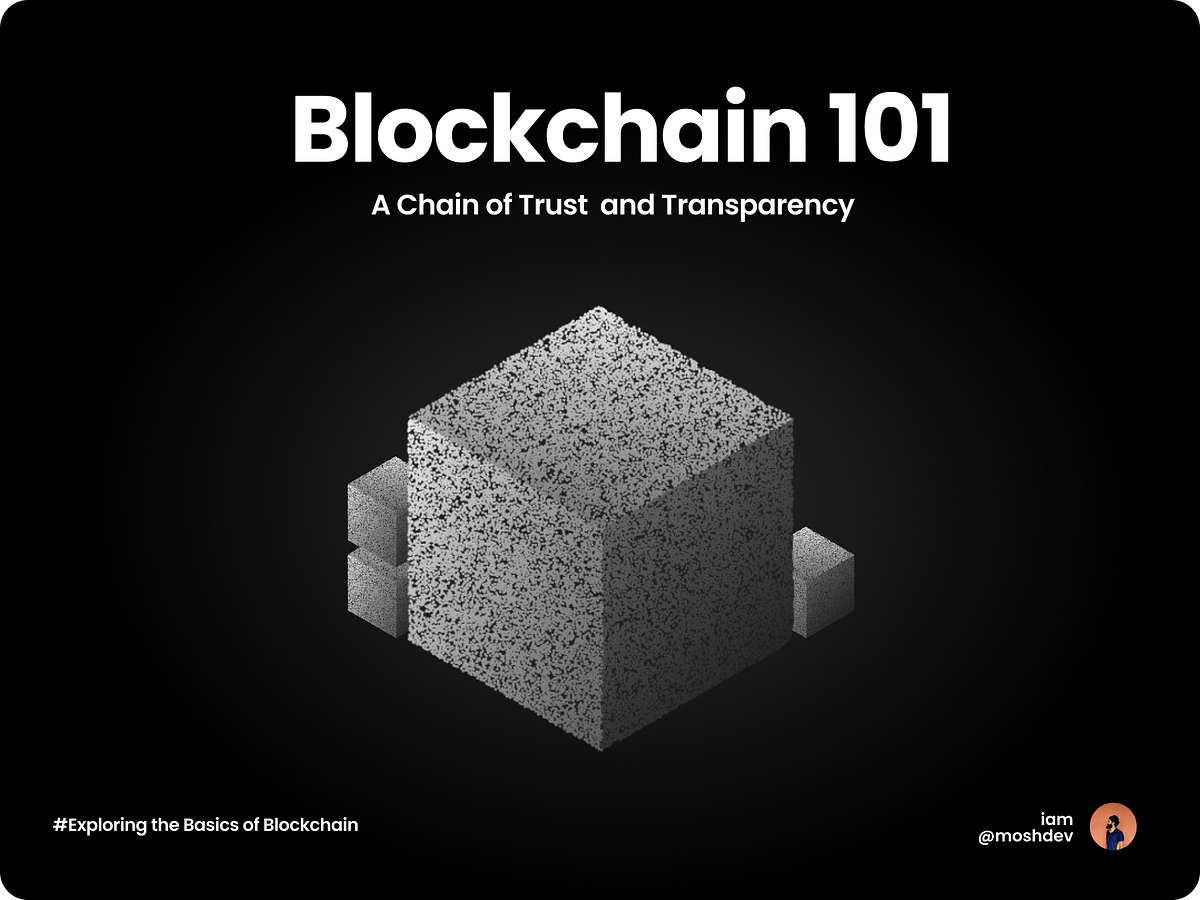 Blockchain 101 : A Chain of Trust and Transparency | by Shabeer Mohomad |  Medium