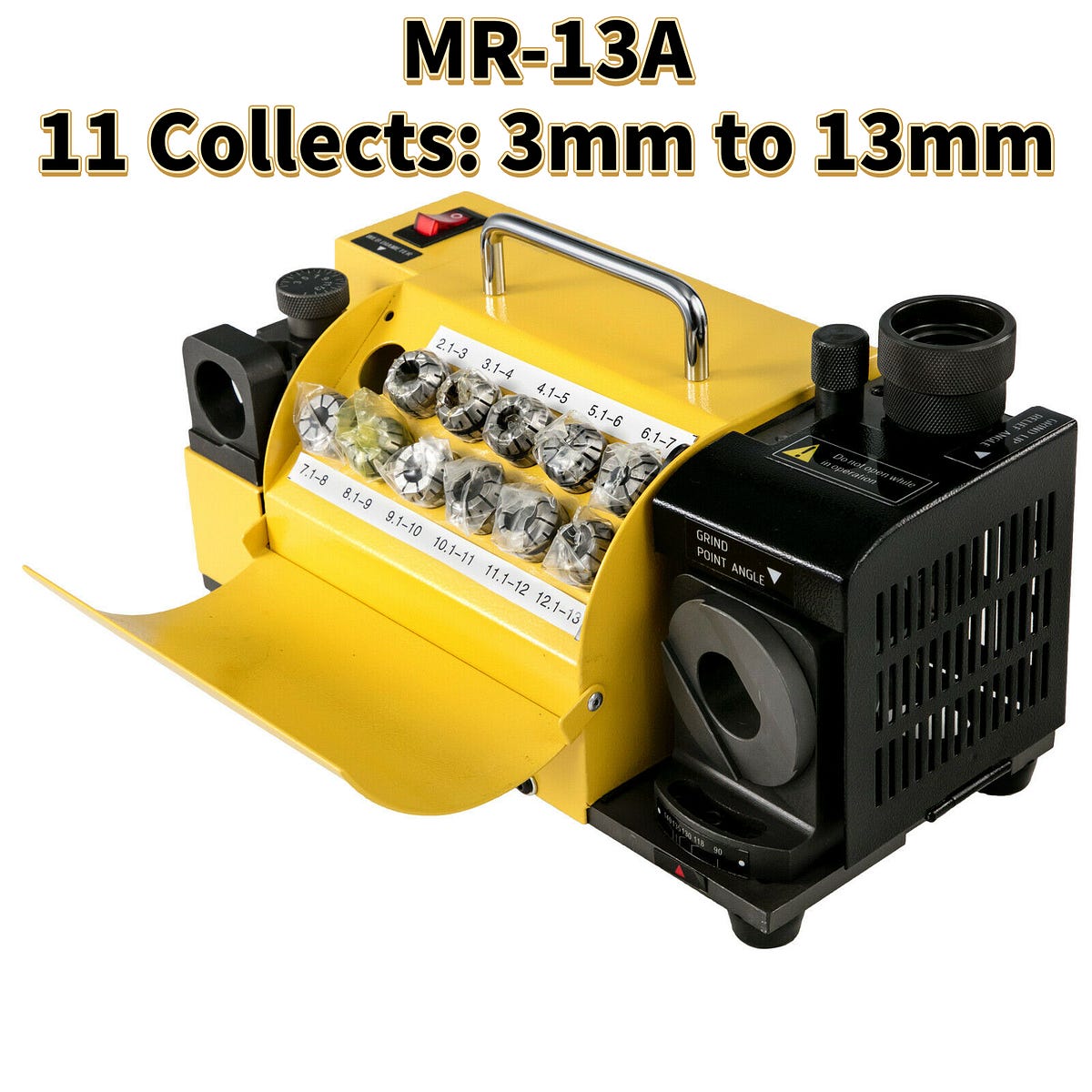 Unleashing Precision VEVOR Drill Bit Sharpener MR13A MR13B MR20G