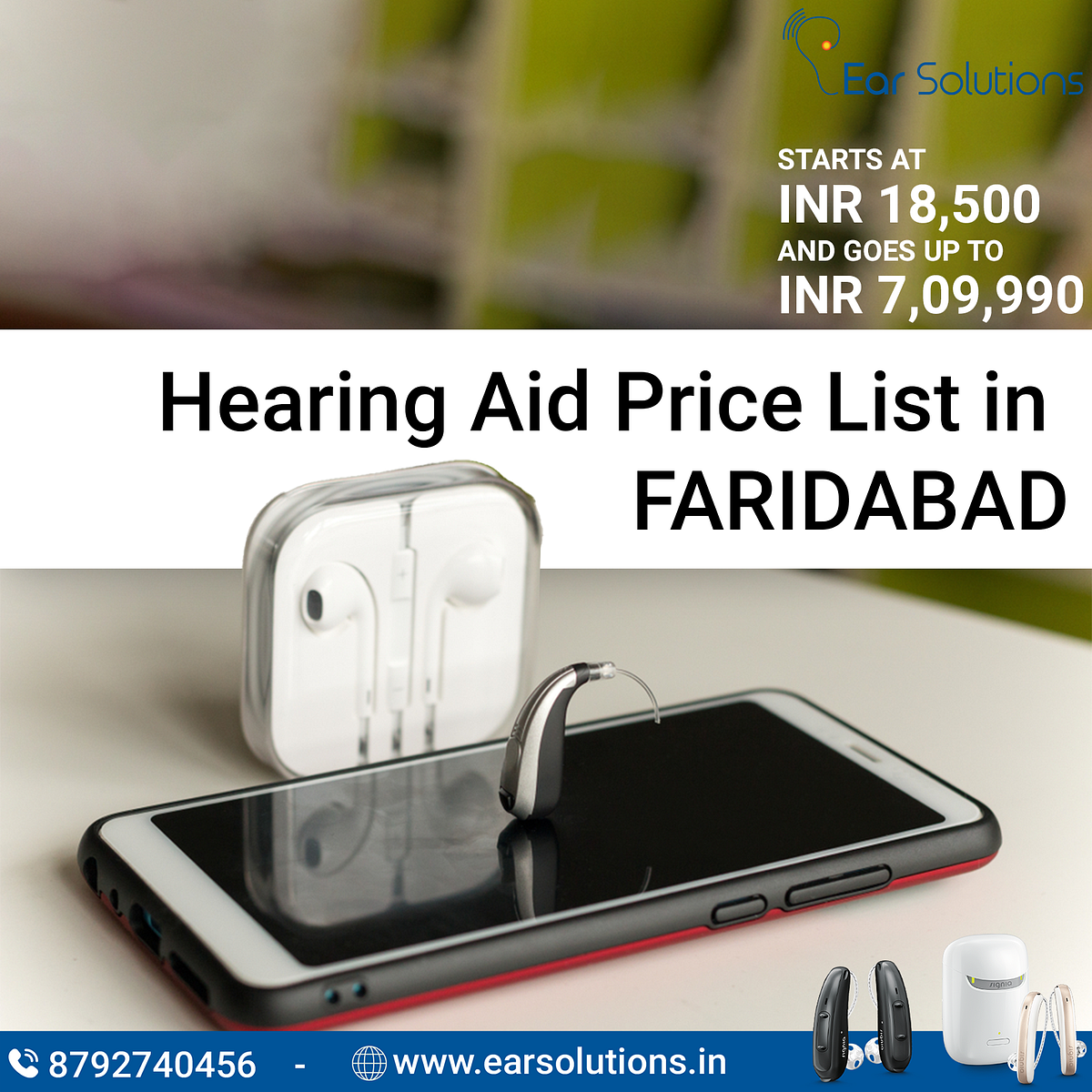Hearing Aid Price List in Faridabad Ear Solutions Medium