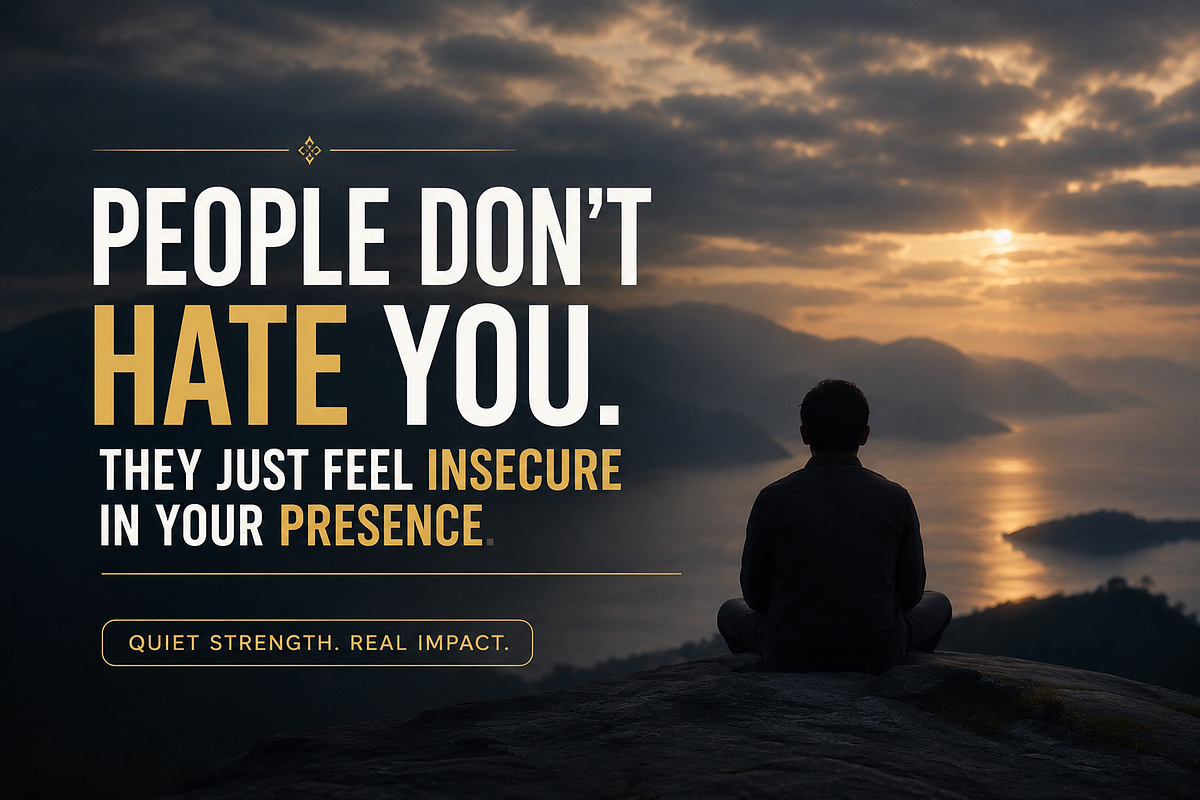 Why Quiet Strength Unsettles Insecure Minds?