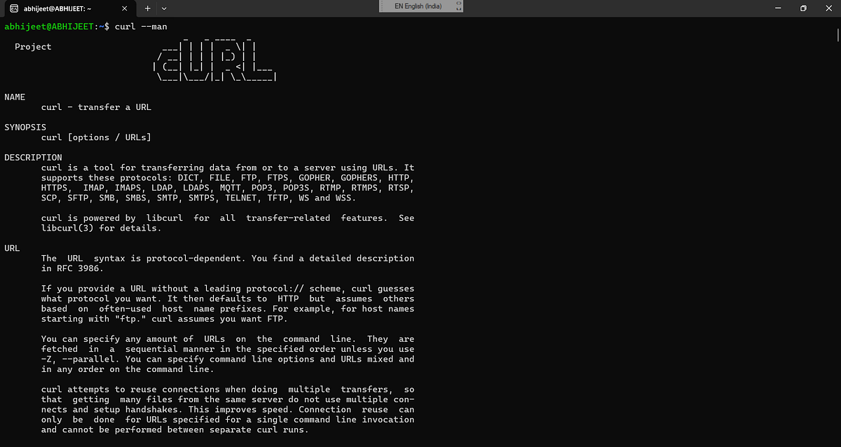 Getting Started with cURL. What is cURL ? | by Abhijeet Ghosh | Jan ...