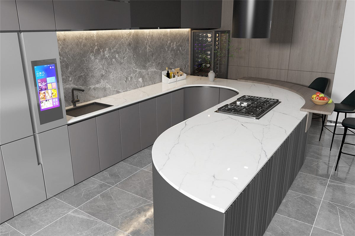 How to choose between sintered stone ceramic slabs and quartzite for