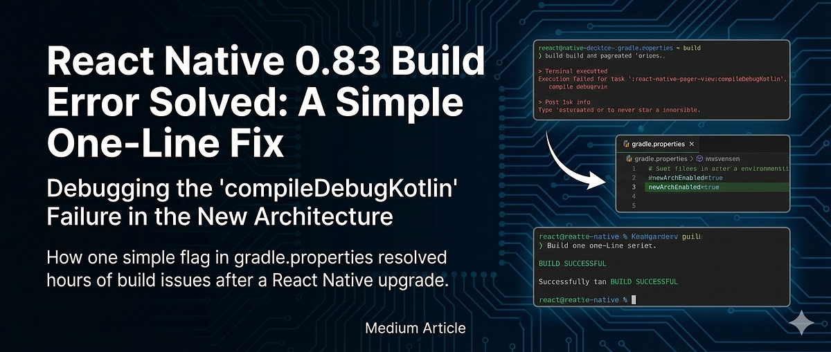 Fixing react-native-pager-view Build Errors After Upgrading to React ...