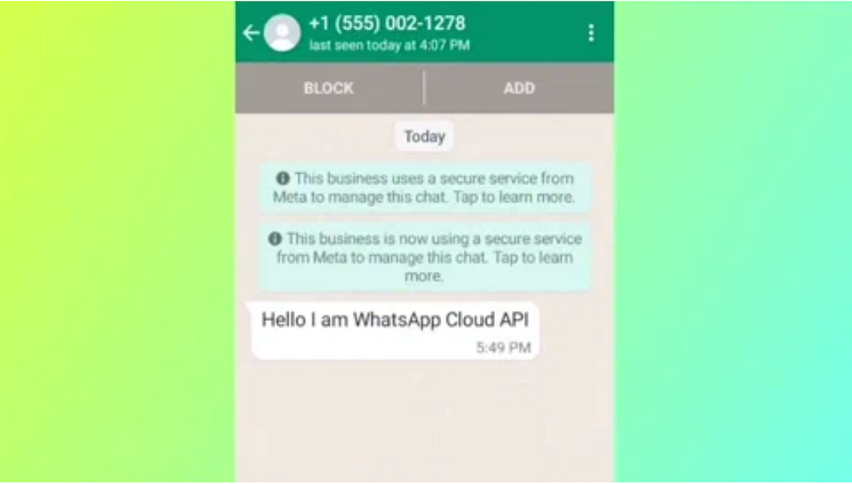 Whatsapp Cloud API: How to send WhatsApp messages from Python? | by ...