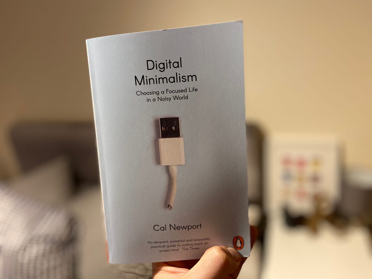 Digital Minimalism: Three quick wins you could apply today, by Connor  Mcloughlin