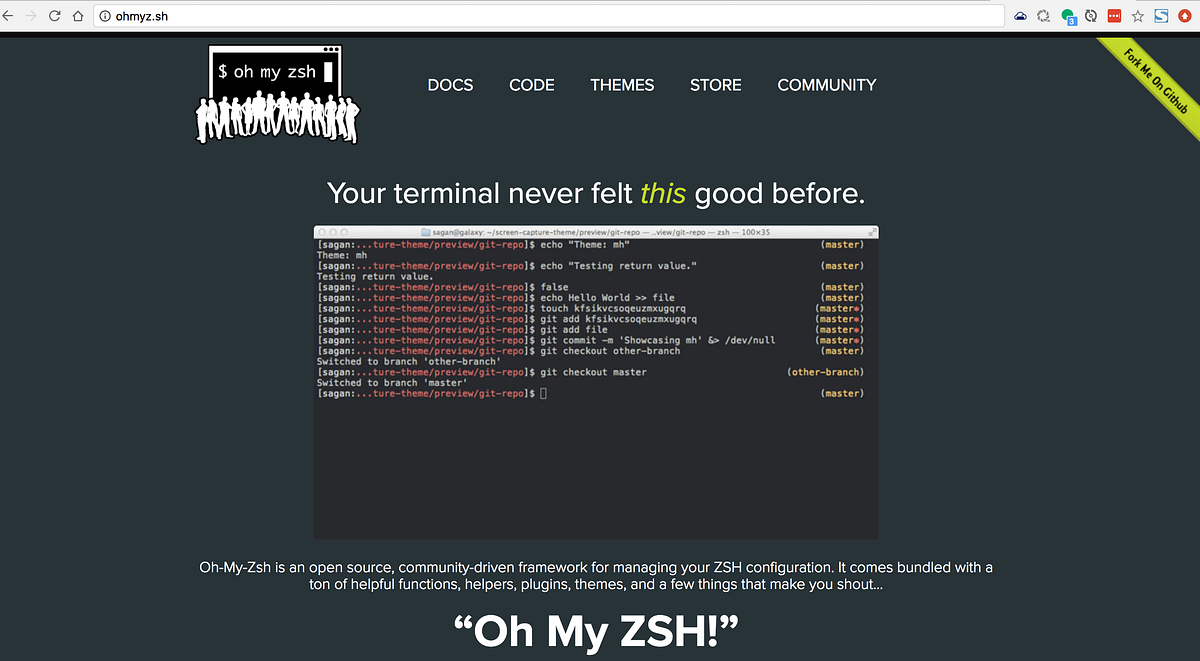 Jazz Up Your “ZSH” Terminal In Seven Steps — A Visual Guide by